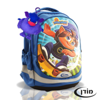 ילקוט אורטופדי מקס + בובה